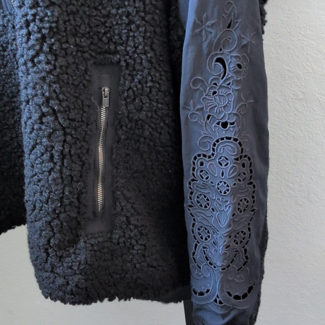 Free People Movement Seaside Crochet Fleece - Large