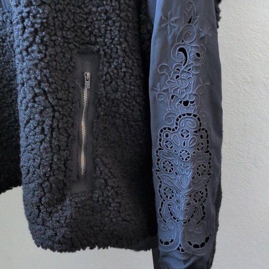 Free People Movement Seaside Crochet Fleece - Large