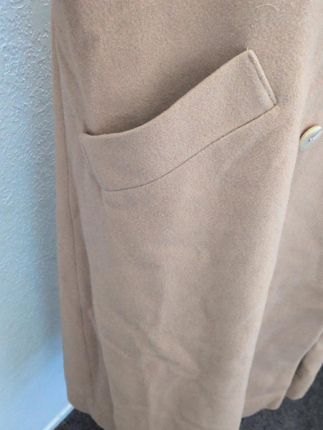 Vintage Pendleton Wool Double Breasted Trench Coat - 12