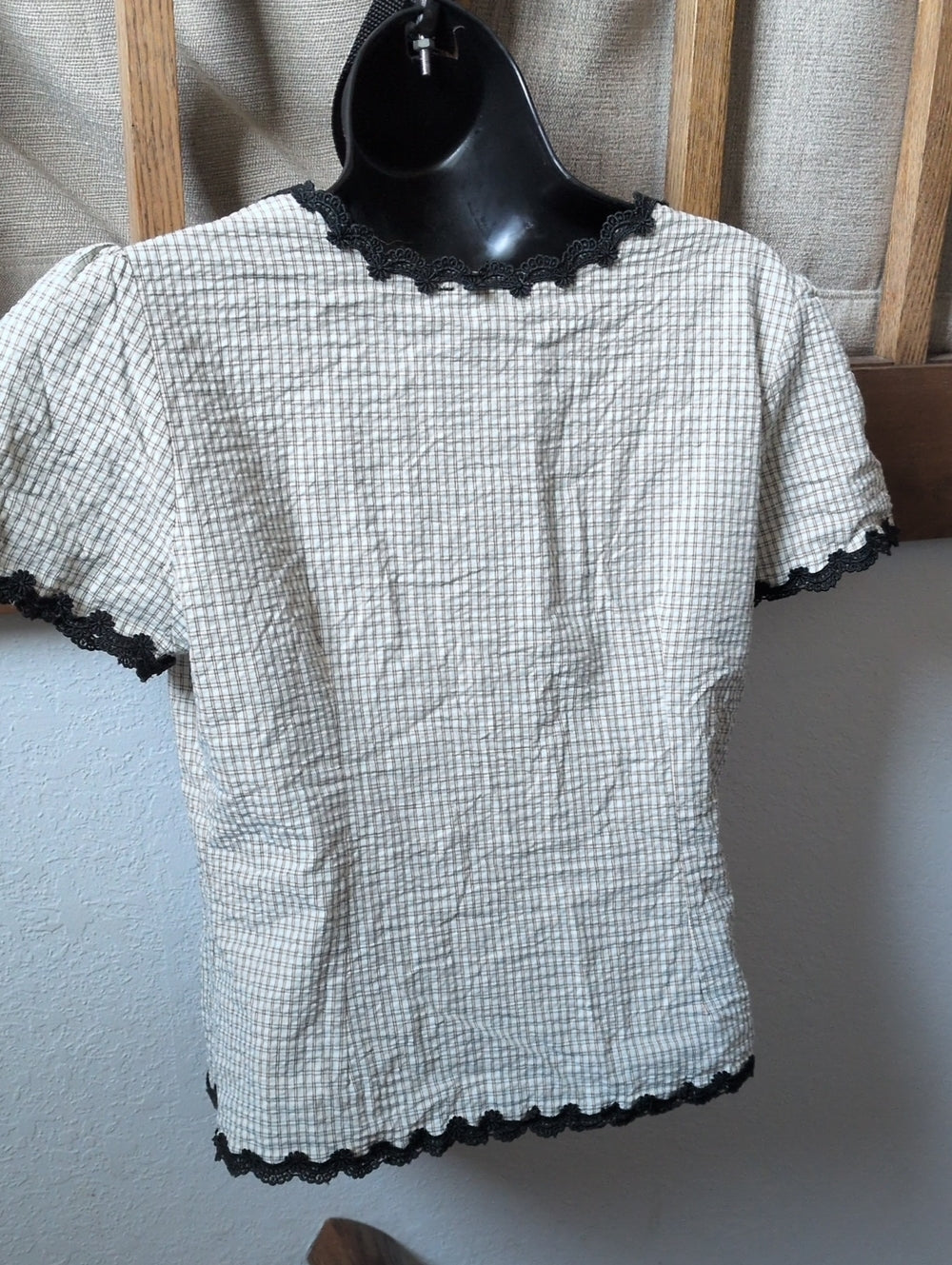 Serra Lace Trim Blouse by Böhme - Small