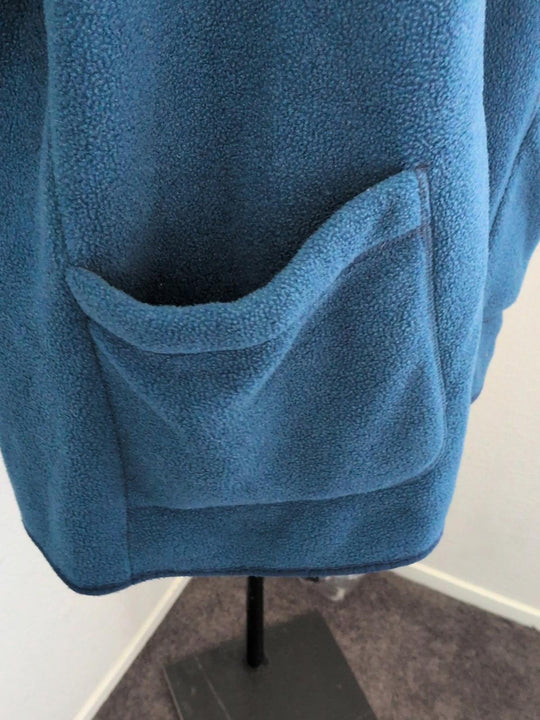 Vintage L.L. Bean teal fleece cardigan jacket - XL