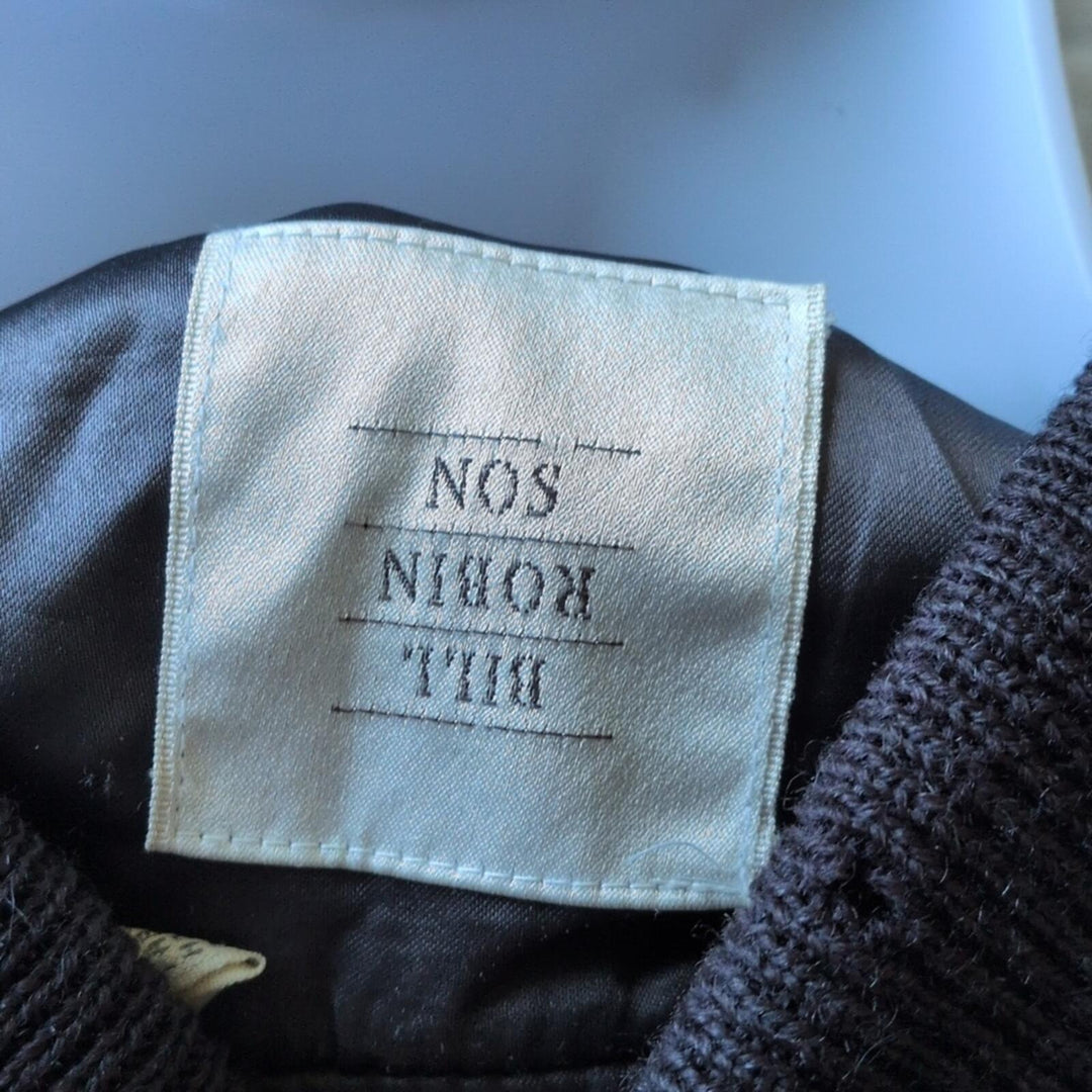 Vintage Bill Robinson Wool Blend Bomber Jacket - Medium