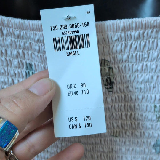 Abercrombie Seashell Print Emerson Dress  - Small