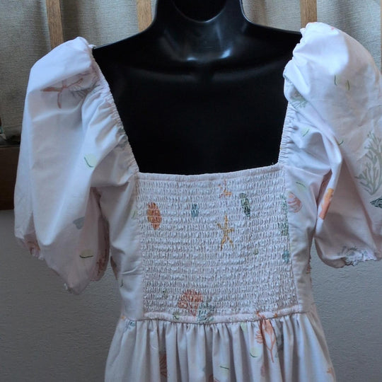 Abercrombie Seashell Print Emerson Dress  - Small