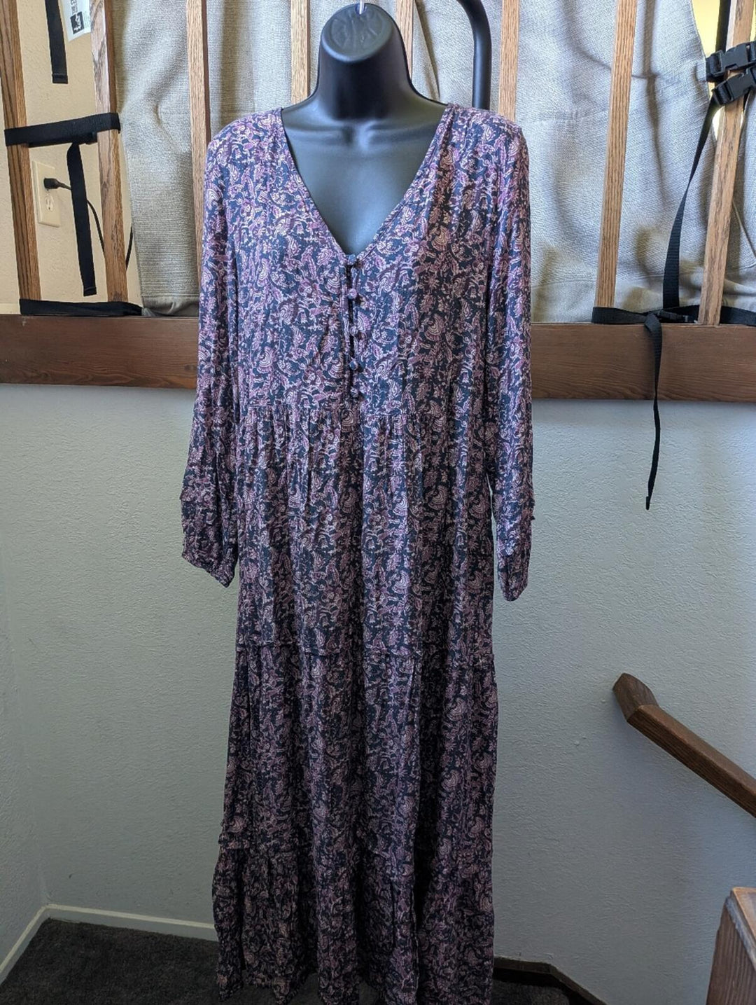 Faherty Isabella Floral Dress - Medium
