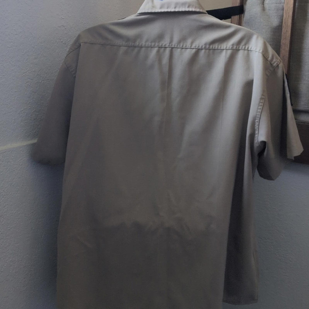 Vintage Volunteer Wildlife Refuge Button Down Shirt - Est Large