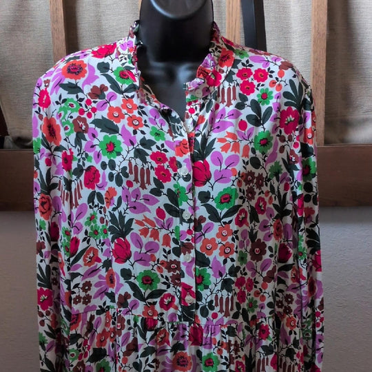Boden Floral Maxi Dress - US 10