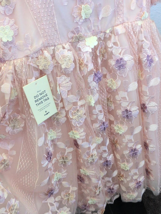 Jessakae Floral Tulle Cupcake Dress - 3XL