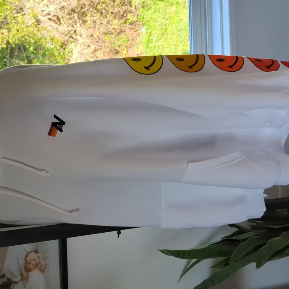 Aviator Nation smiley sunset relaxed oversized hoodie - Medium