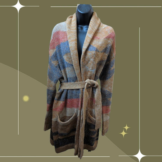 Pendleton Monterey Belted Cardigan - Large