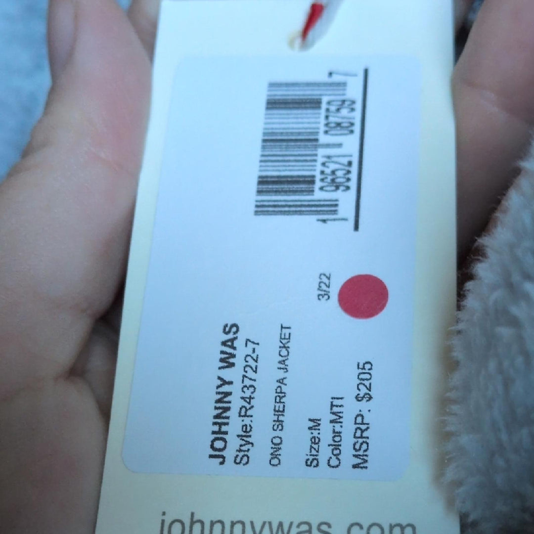 Johnny Was Ono Sherpa sweater Jacket - Medium