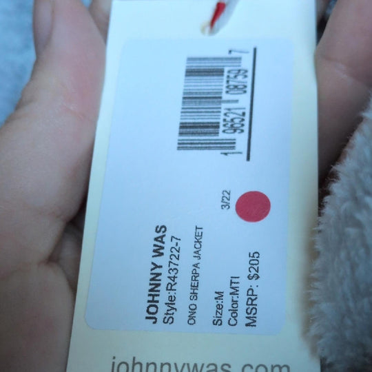 Johnny Was Ono Sherpa sweater Jacket - Medium