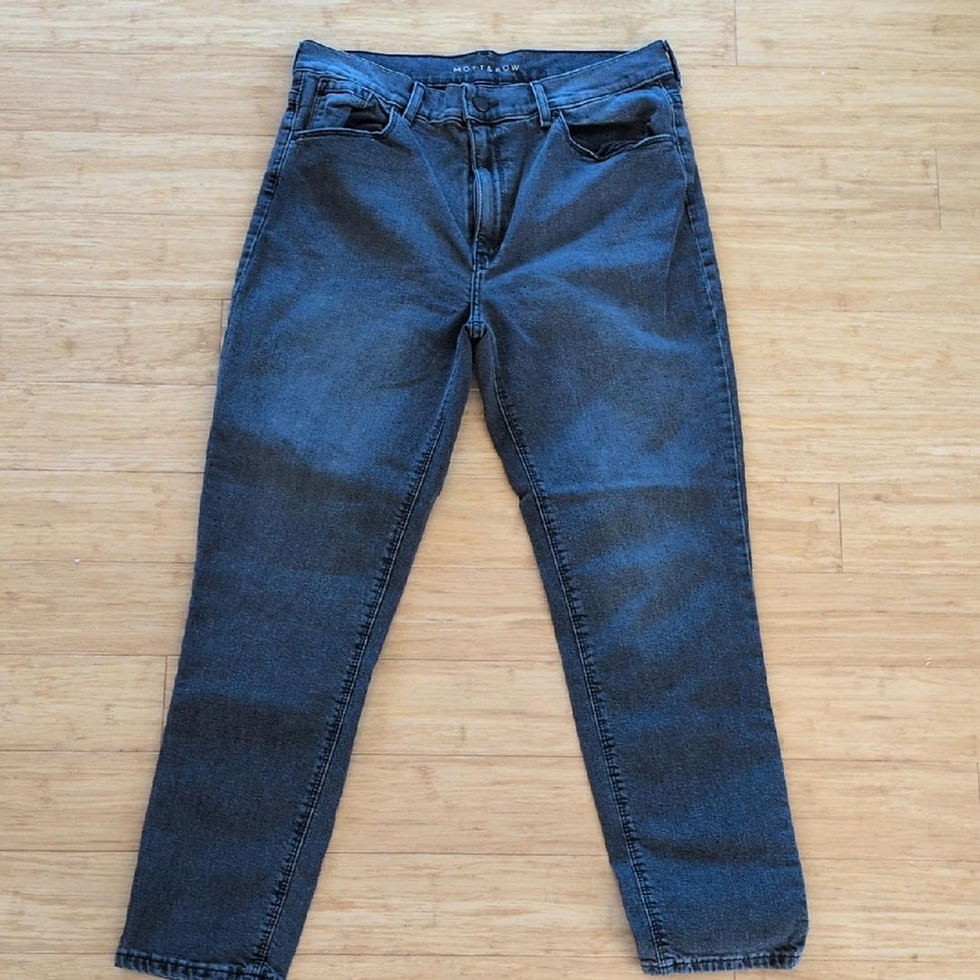 Mott And Bow Mom Dark Gray Jean - 32x28
