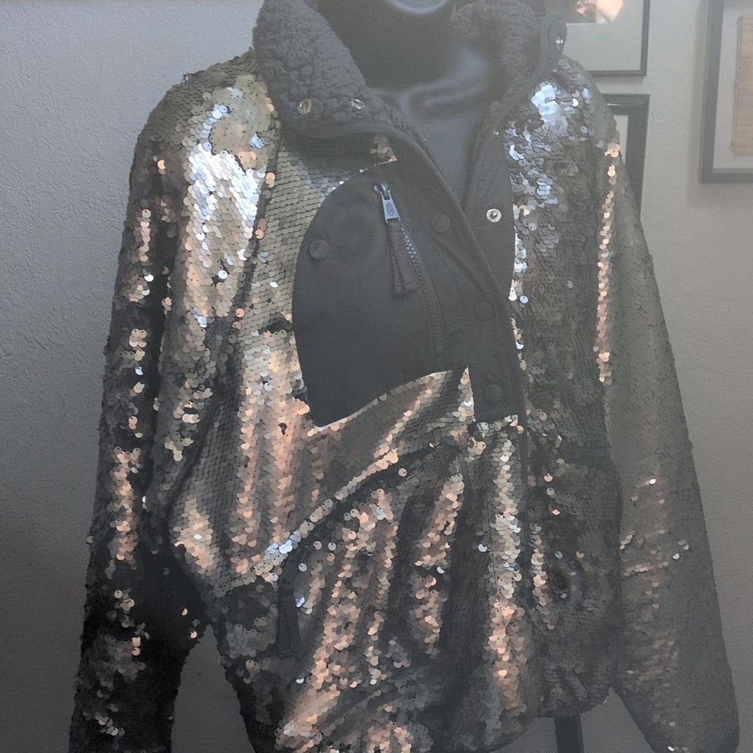 Limited Edition Fp Movement Hit The Slopes Sequin Jacket