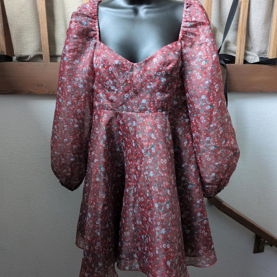 Selkie Crimson Princess Dress - Large