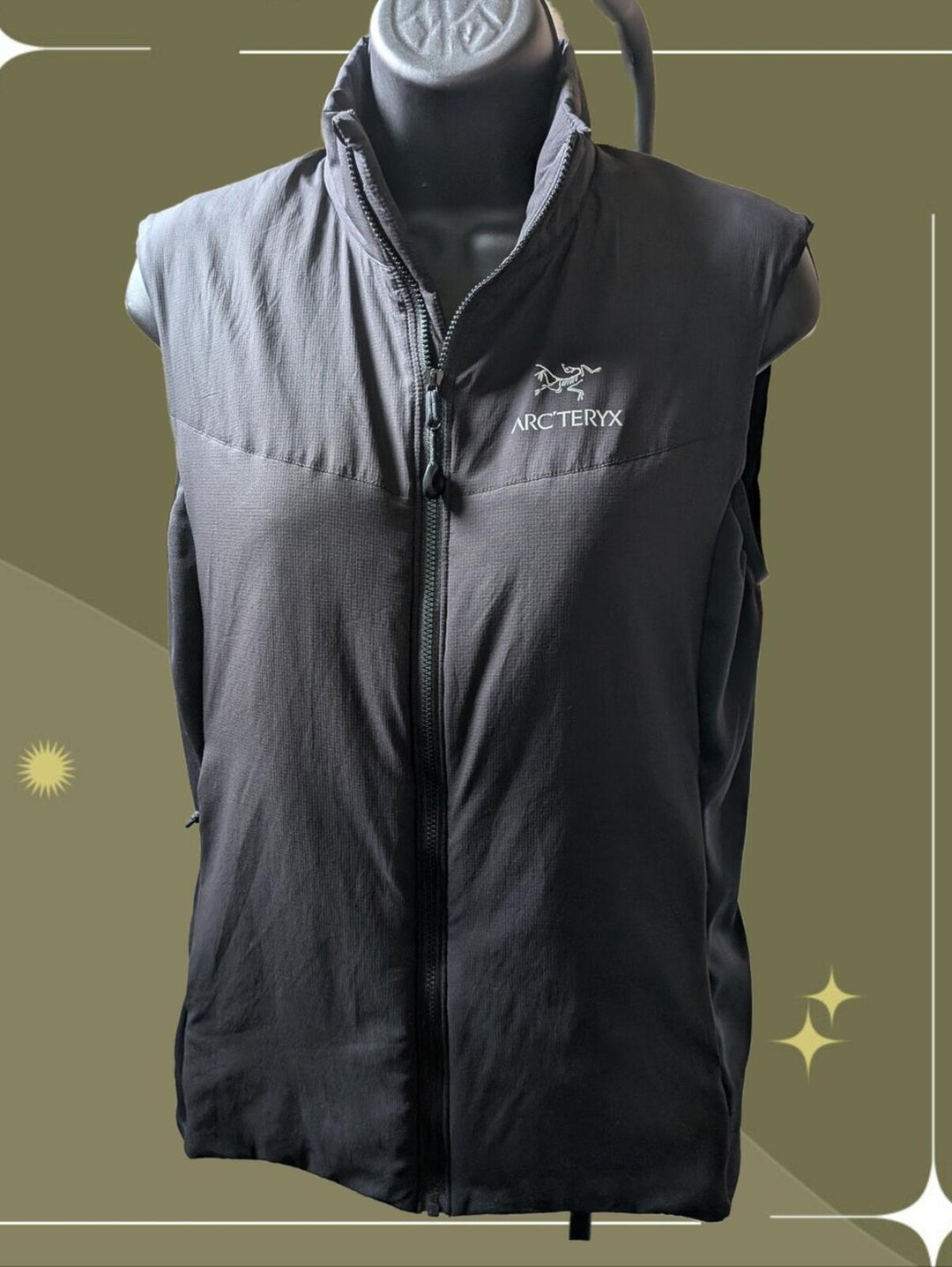 Arc'teryx Atom LT insulated vest in black - M