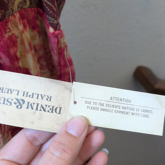 Denim And Supply By Ralph Lauren Paisley Maxi Dress - Medium