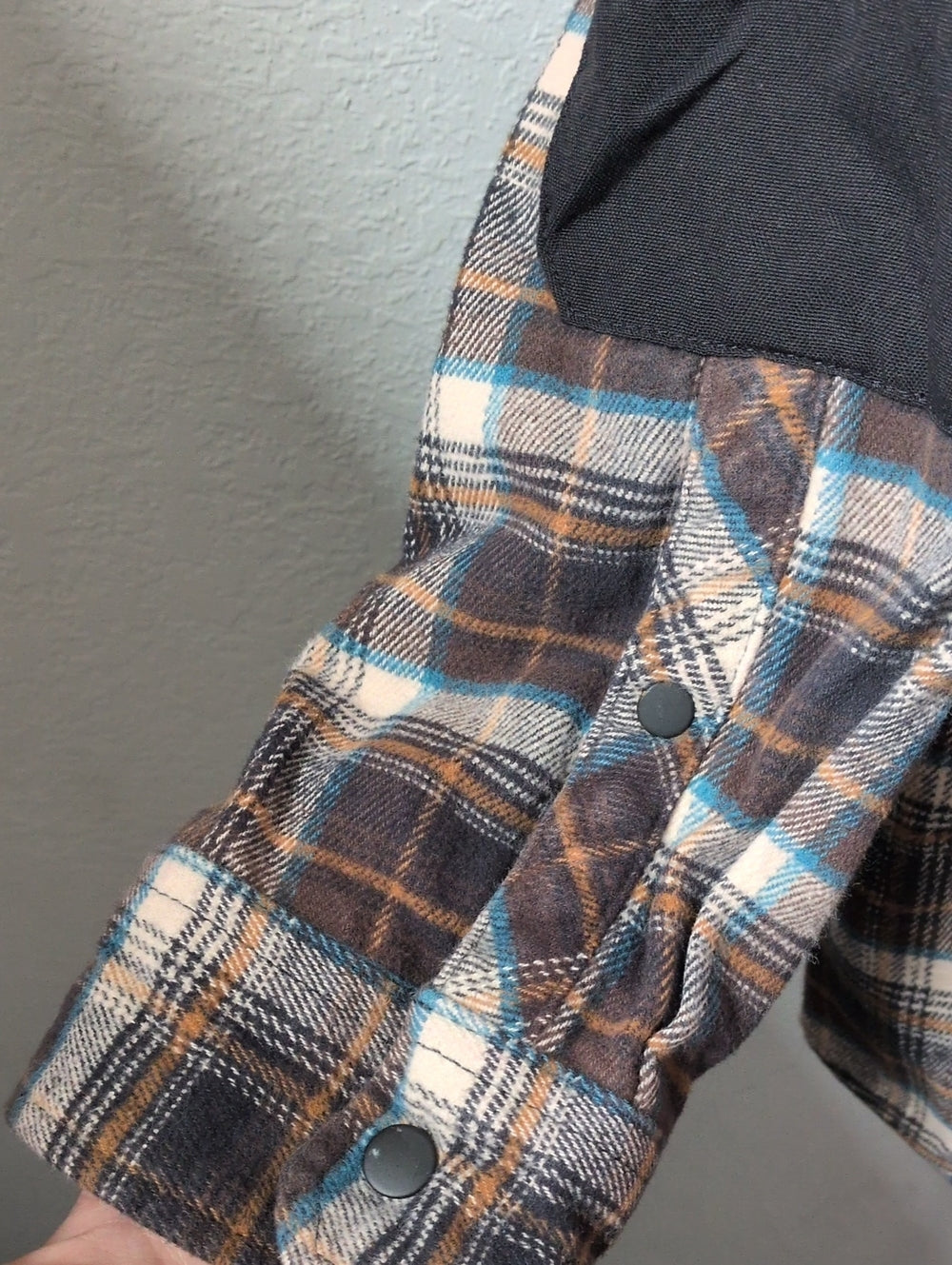 DICKIES Heavyweight Brawny Flannel Chocolate Brown Plaid - 2XL