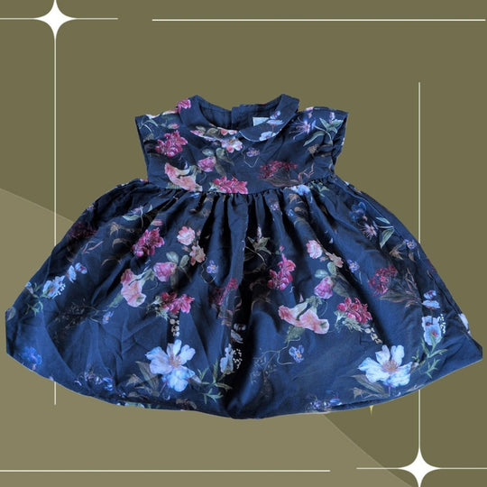 Edgehill Collection Night Floral Baby Dress