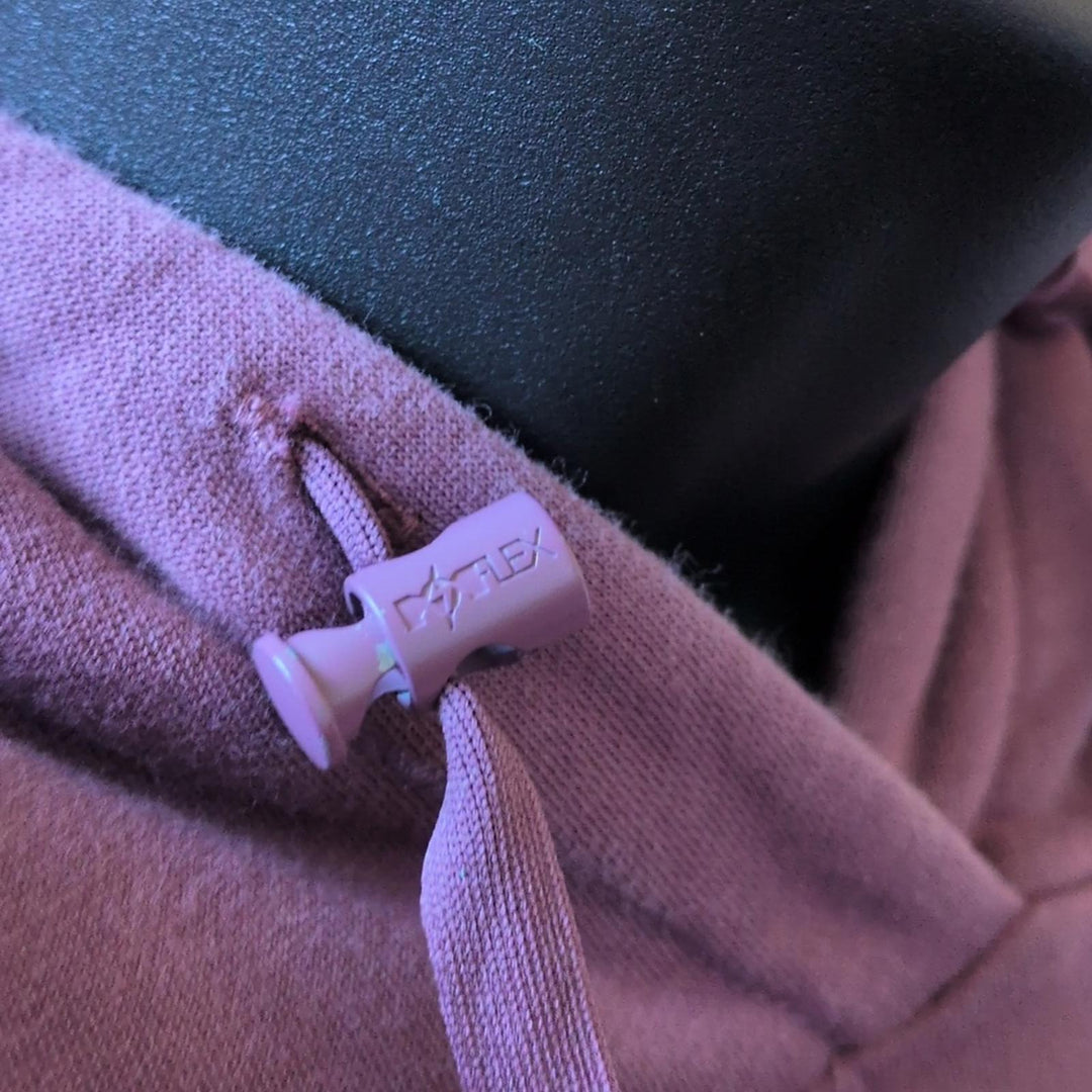 Popflex Long Cloud Hoodie In Plum - XS/XXS