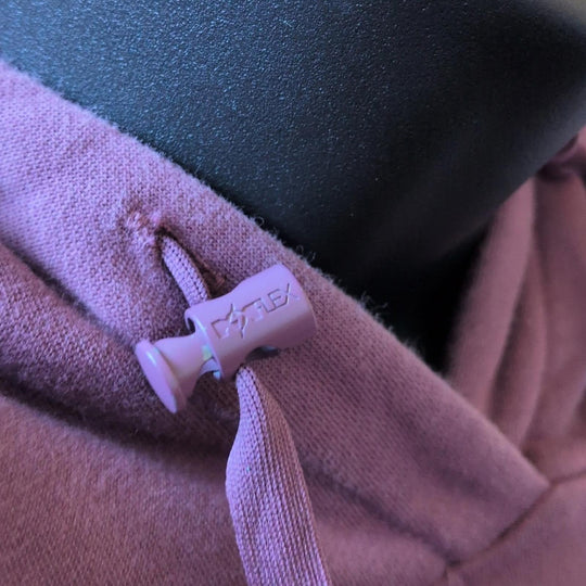 Popflex Long Cloud Hoodie In Plum - XS/XXS