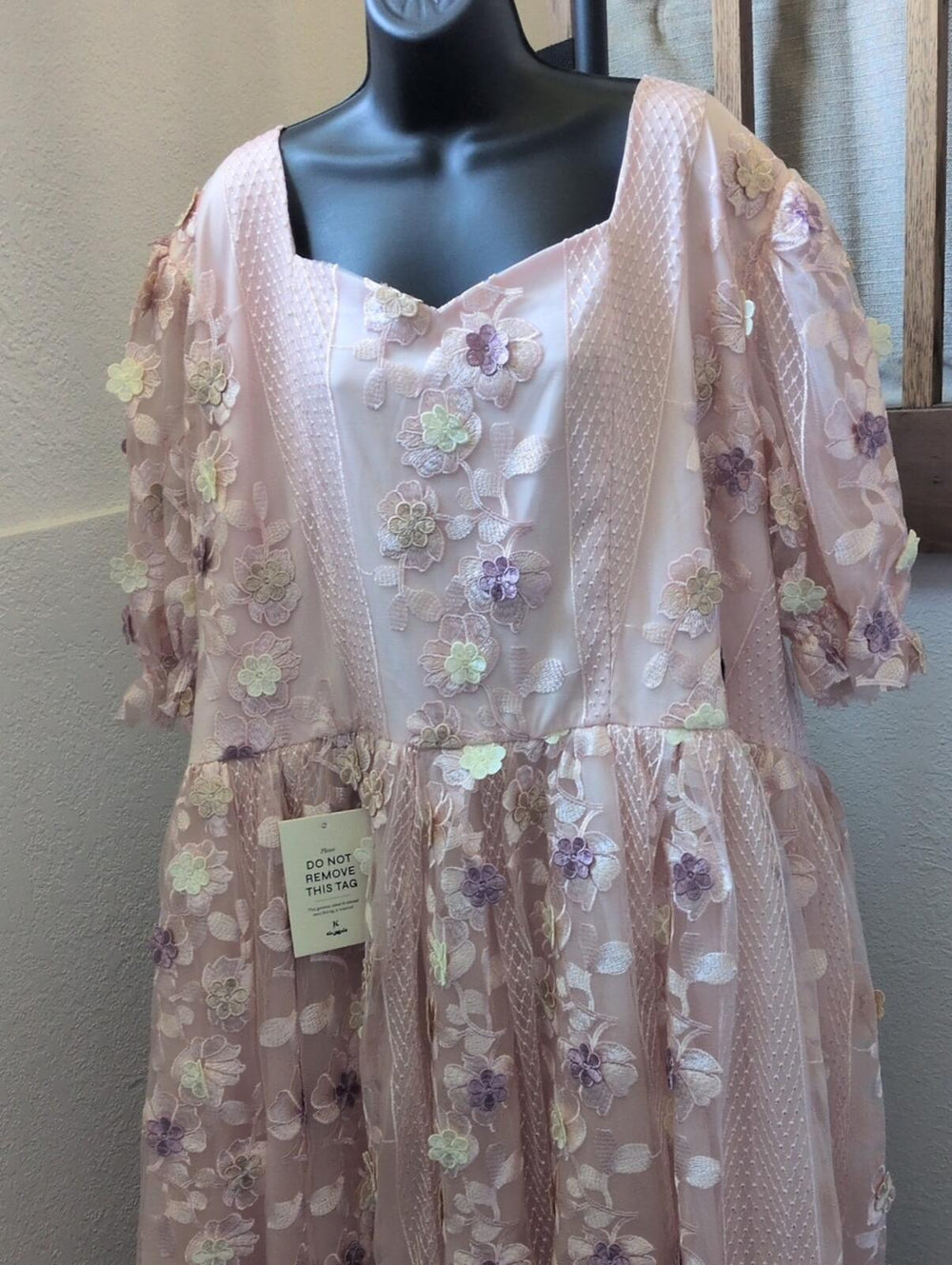Jessakae Floral Tulle Cupcake Dress - 3XL