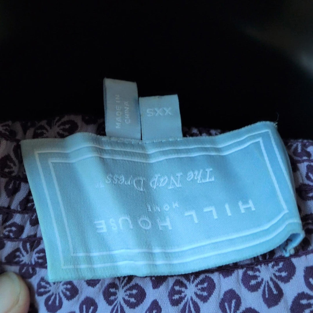 Hill House Home Plum Jacquard Ellie Nap Dress - Extra Extra Small