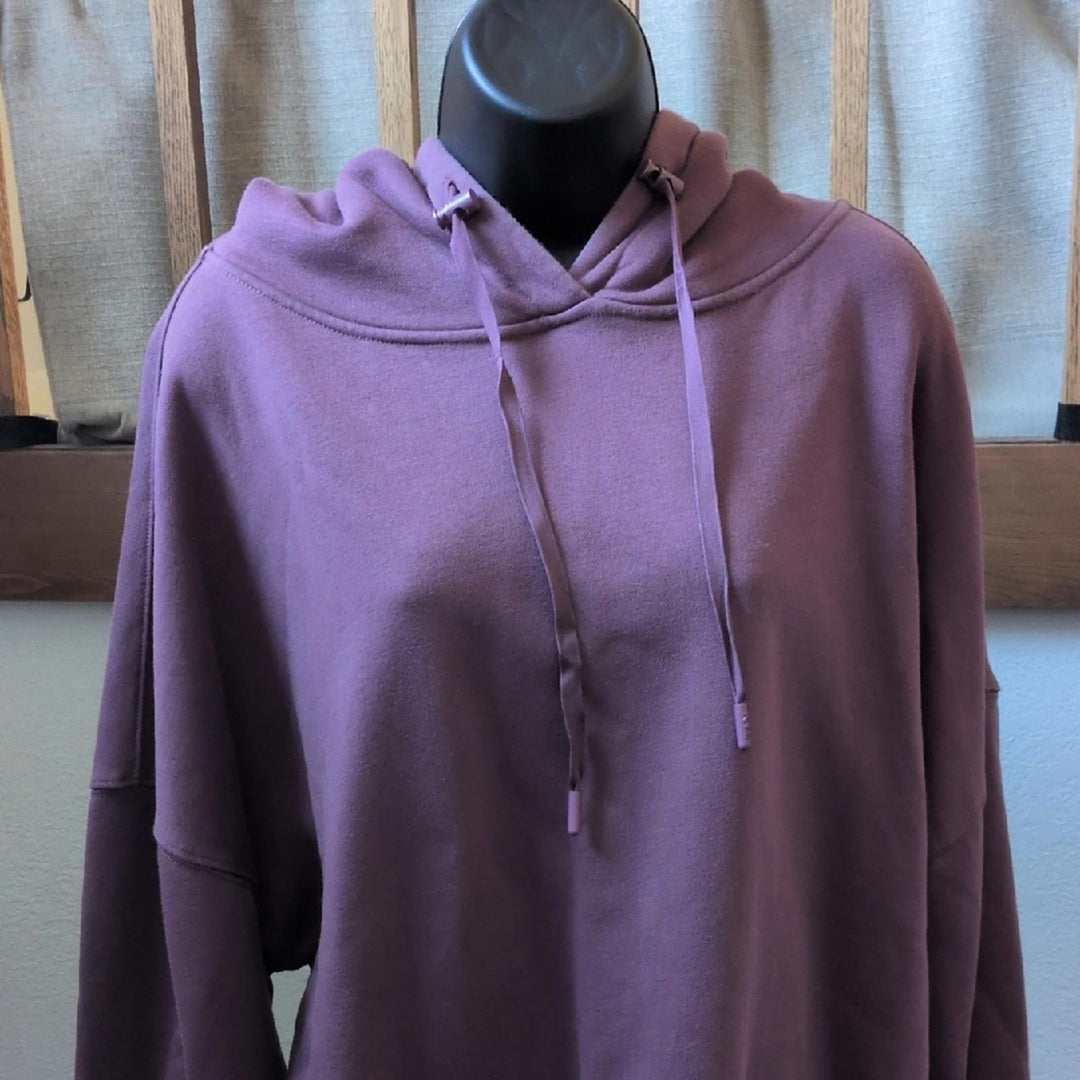 Popflex Long Cloud Hoodie In Plum - XS/XXS