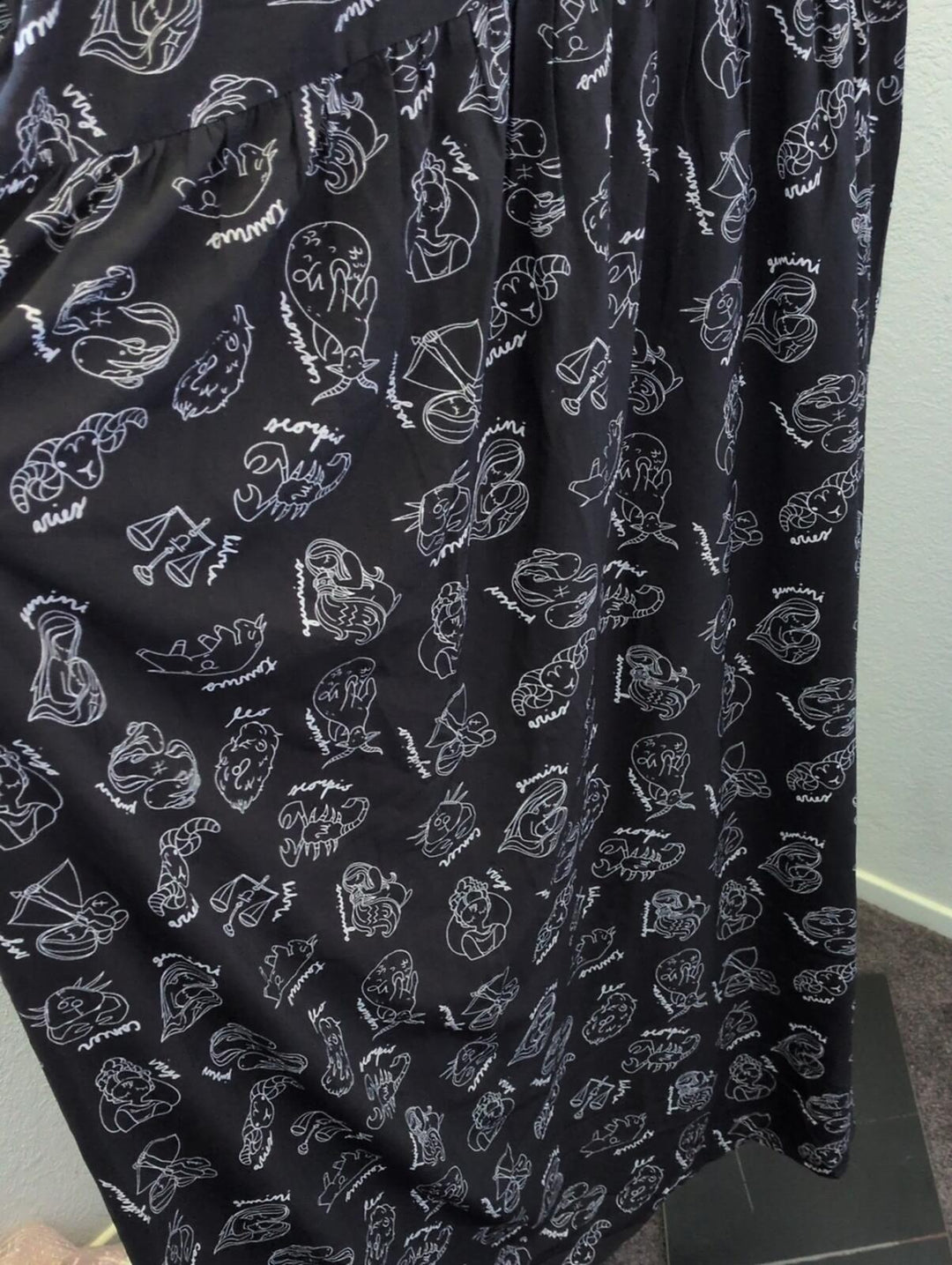 Dressed In Lala Never Too Much Print Oversized Maxi Dress - L