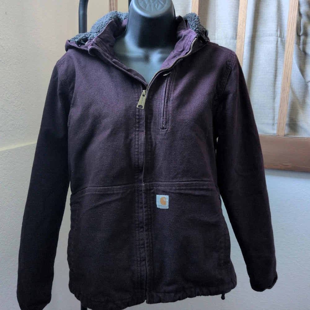 Carhartt FULL SWING CALDWELL JACKET #102248 In Plum - Small