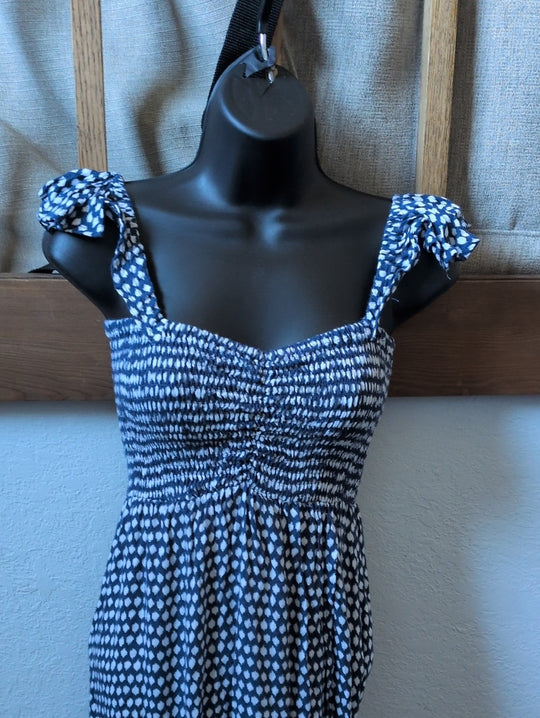 Tiare Hawaii Paradise Maxi Dress In Blue Diamond Print Osfm