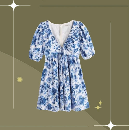 Abercrombie Tie Front Mini Dress - XL