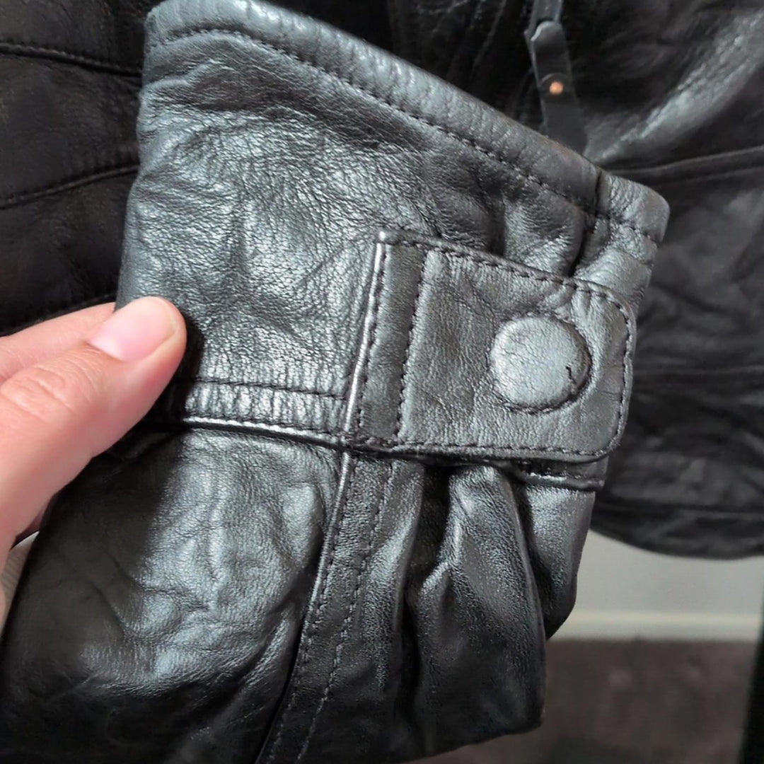Women's Spy Luxe Denham Leather Moto Jacket