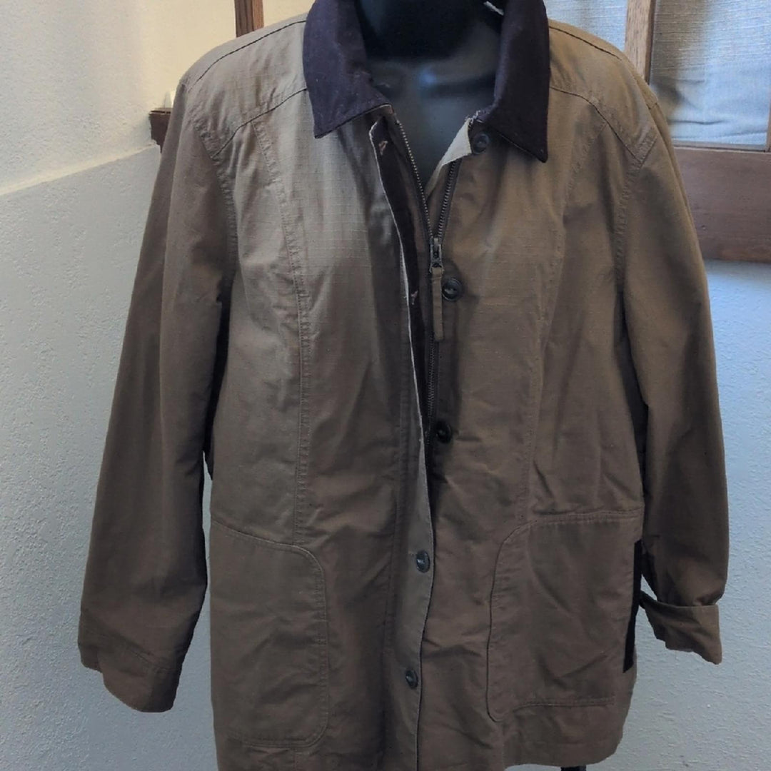 ORVIS Halley Stevensons Field Coat Cotton Jacket - Large