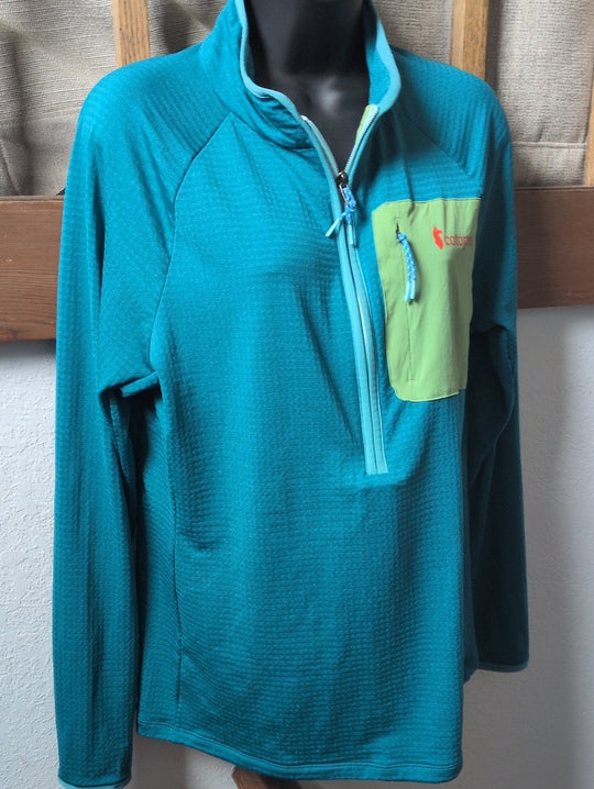 Cotopaxi Teal Women's Otero Lightweight Sweater - L