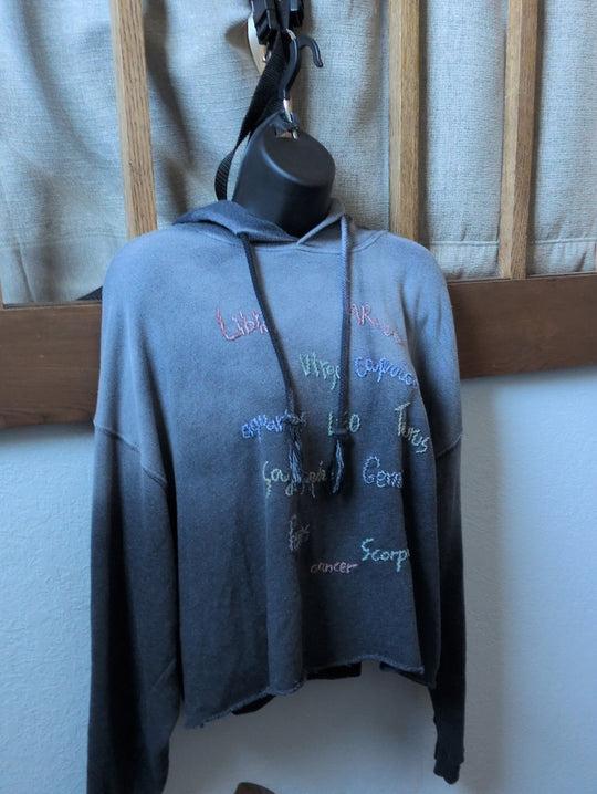 I Stole My Boyfriends Tee Zodiac Hoodie Size M