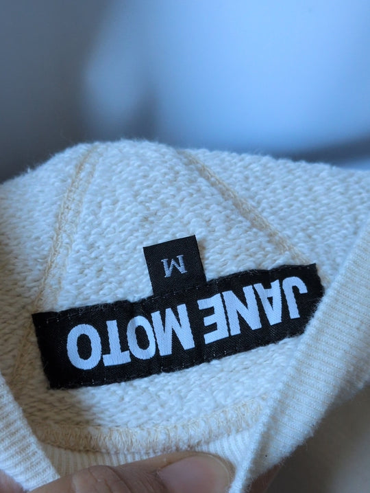 Off-white unisex Jane Motorcycles crewneck sweatshirt size m