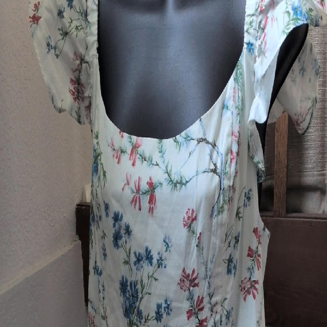 Hill House Home The Daphne Dress  Spring Chintz Cotton - XL