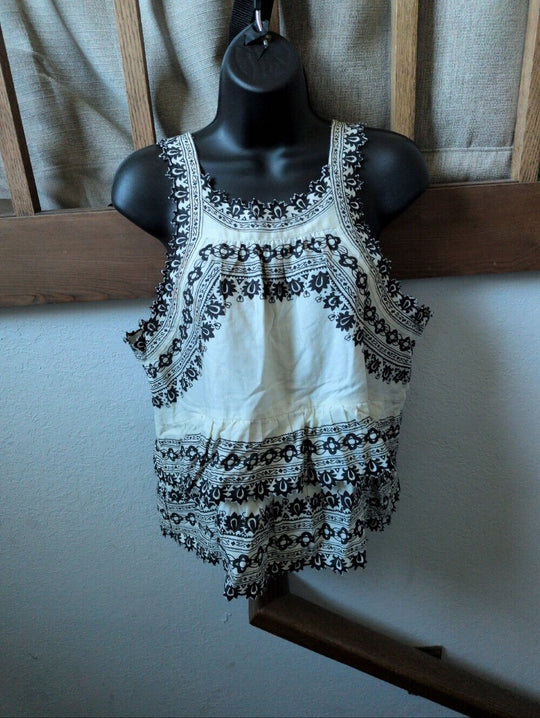 Sea New York Amina Embroidery Tank - M