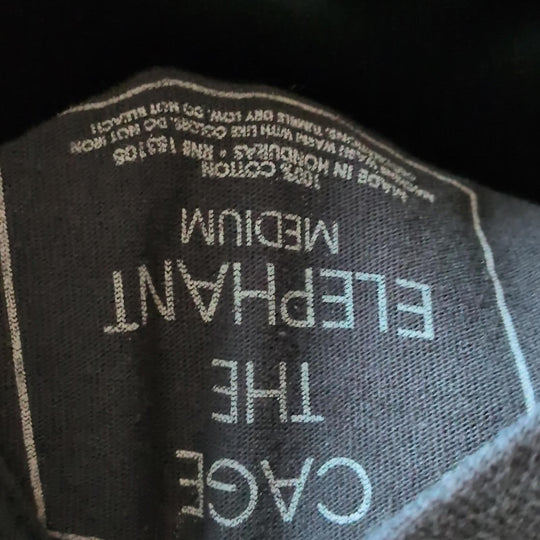 Cage The Elephant Night Running Tour Long Sleeve Tee - Medium