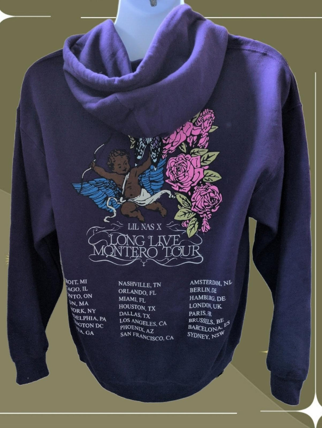 Long Live Montero Lil Naz X Tour Hoodie -  Large
