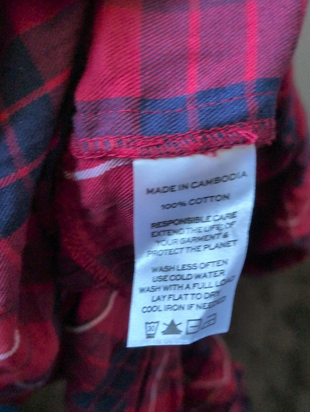Hill House Home Louisa Nap Dress In Cherry Tartan Size Est. S / XS
