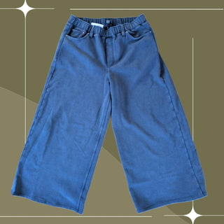 Gap French Terry Pull On Crop Jean  - Medium