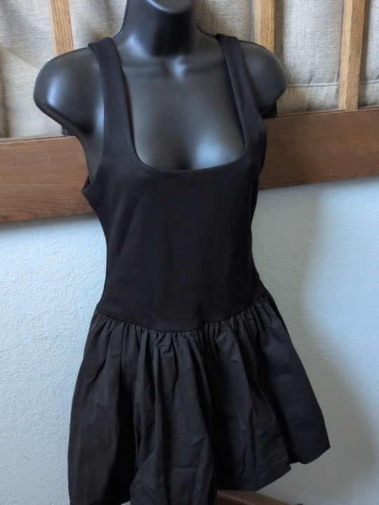 Dissh Lula Black Bubble Mini Dress Size US 4