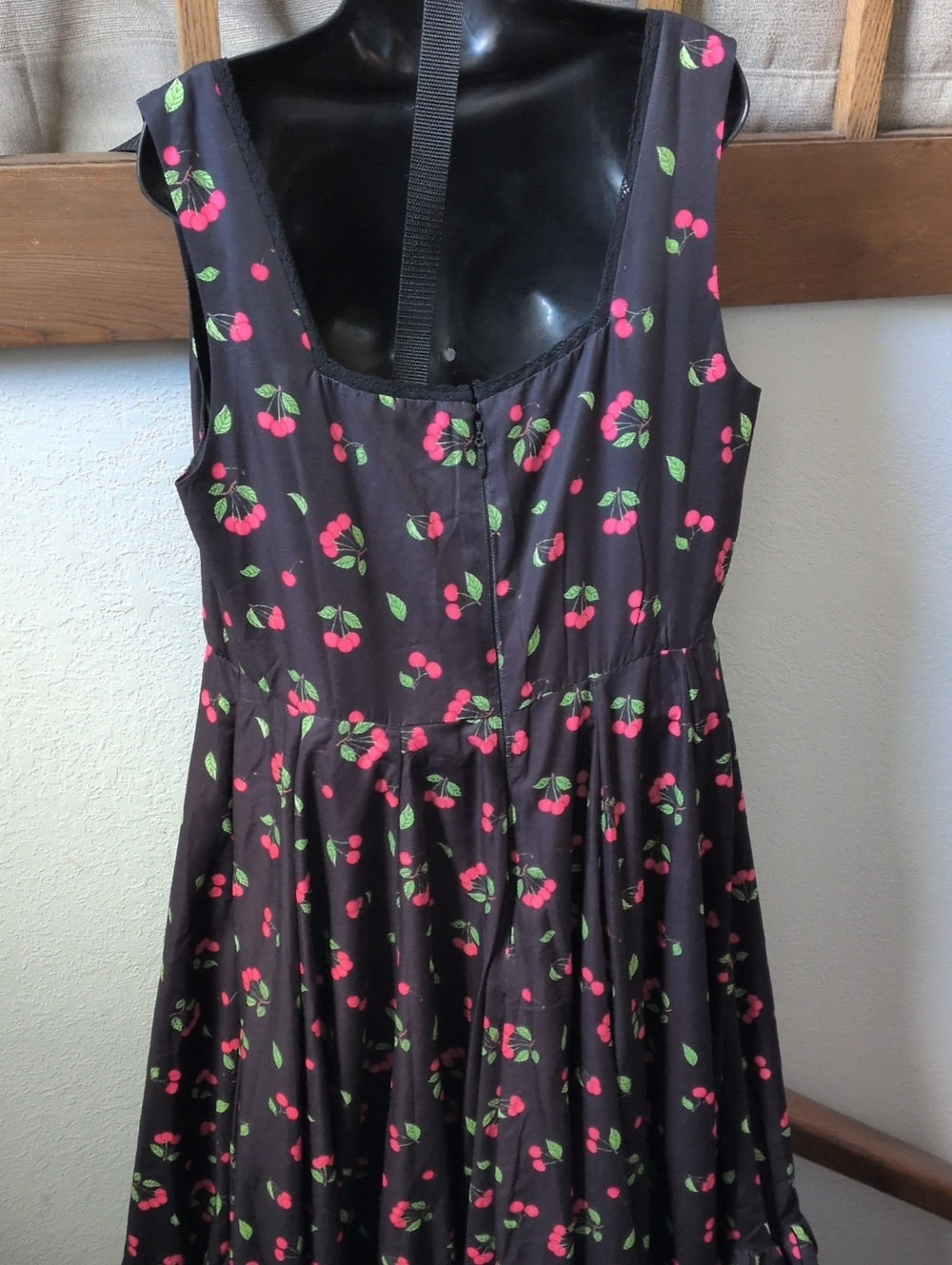 JessaKae Cherry Jam Dress In Black Cherry Size 1X