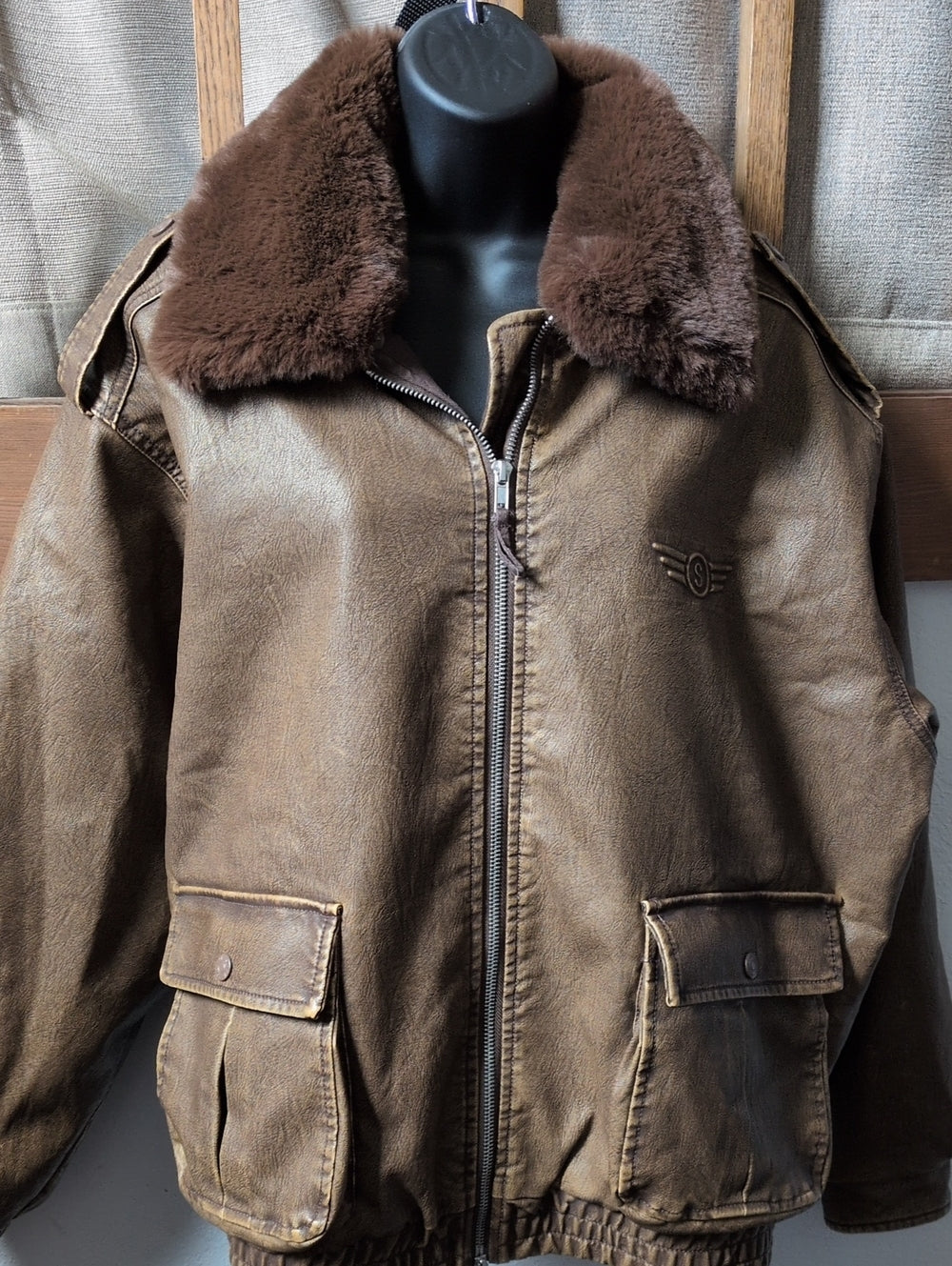 House Of Sunny Cruise Aviator Flight Jacket Size S