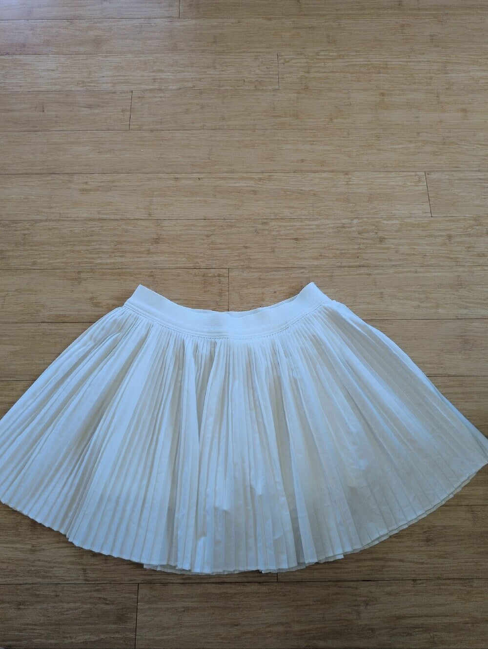 Old Navy Pleated White Tennis Mini Skort -  Small