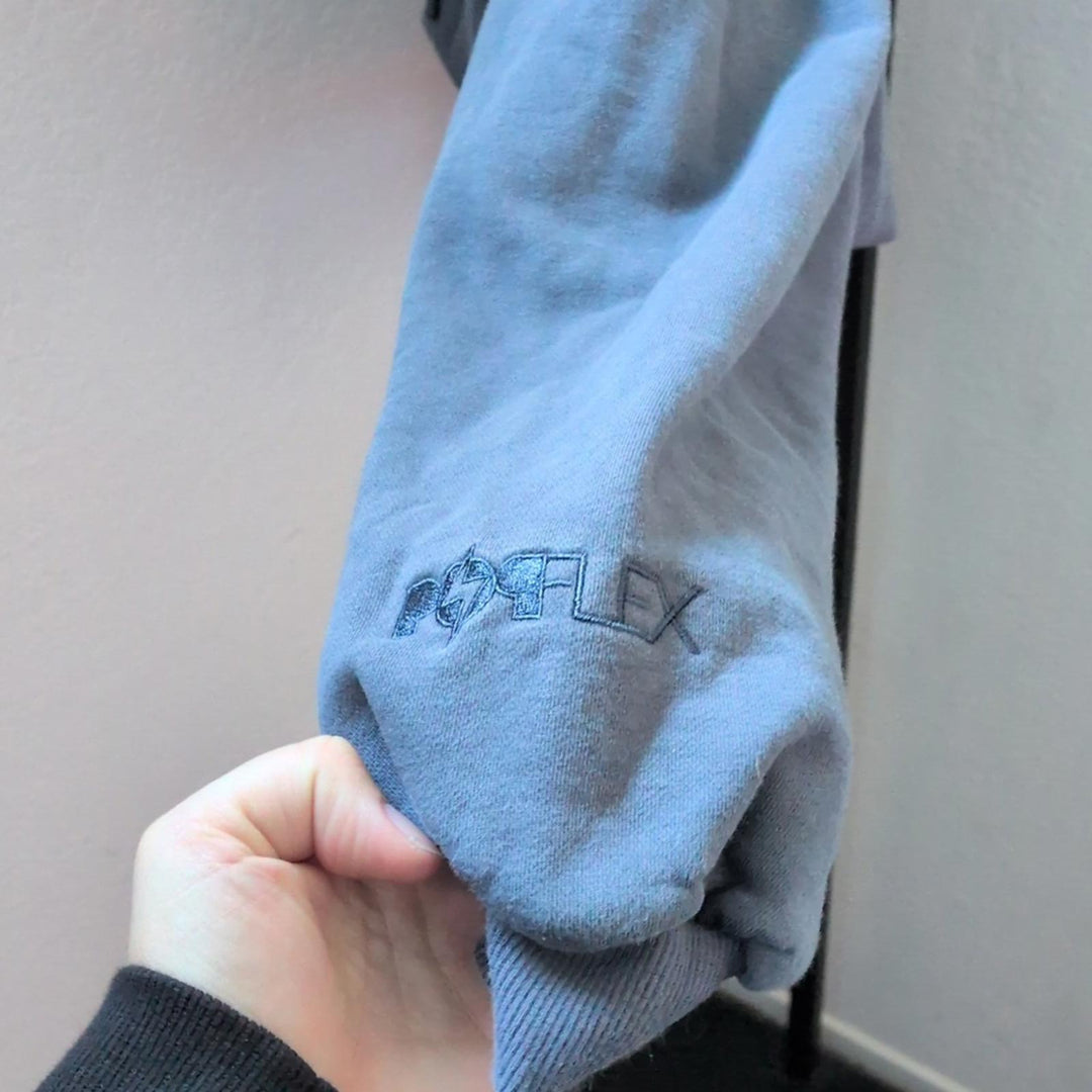 Women's Cropped Pop Flex Hoodie In Blue Gray  - Extra Small/Extra Extra Sm