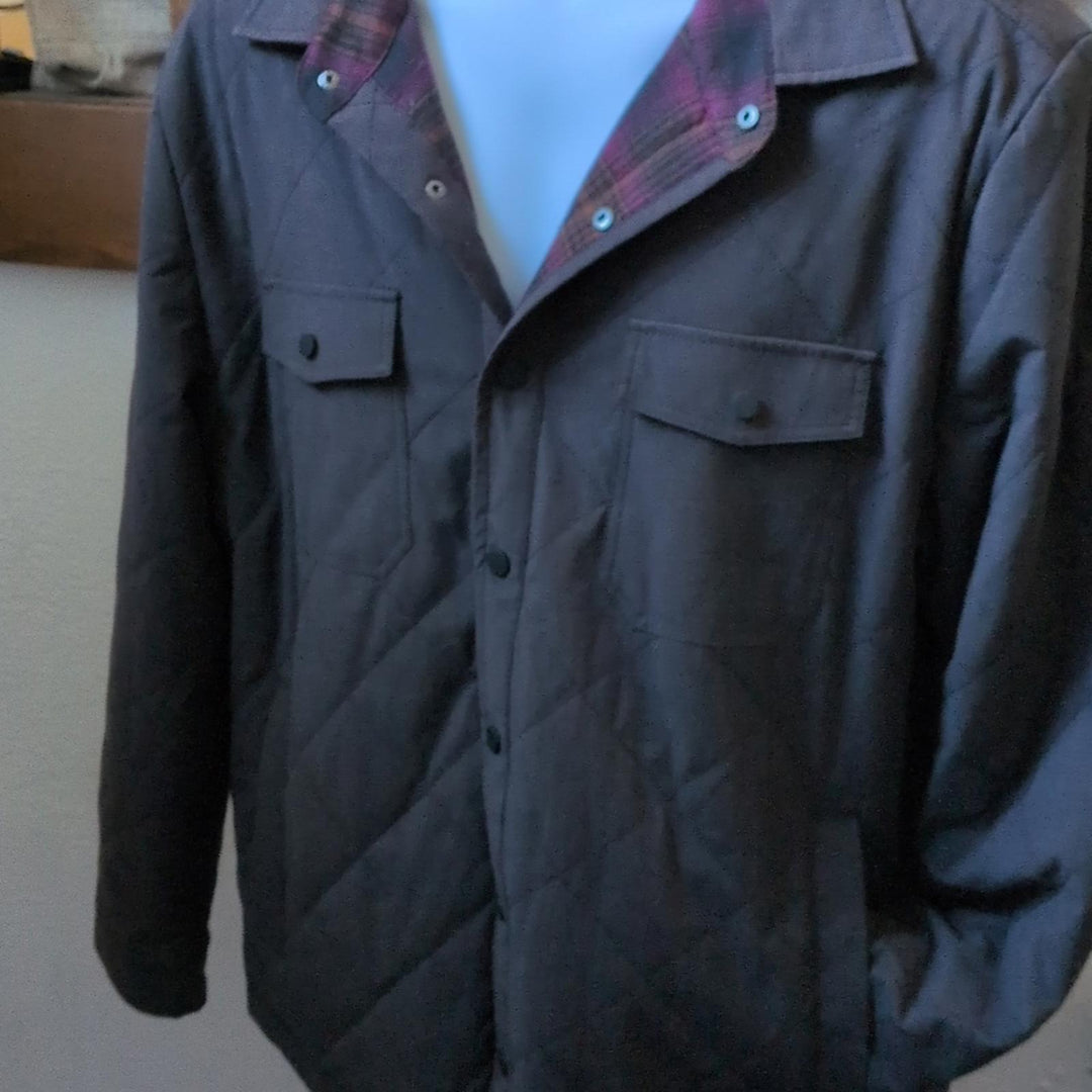 Flag and Anthem Chapin Flannel Lined Quilted Jacket - Large