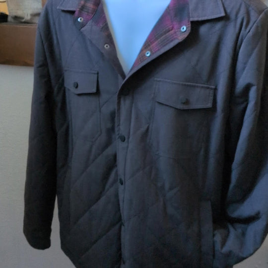 Flag and Anthem Chapin Flannel Lined Quilted Jacket - Large